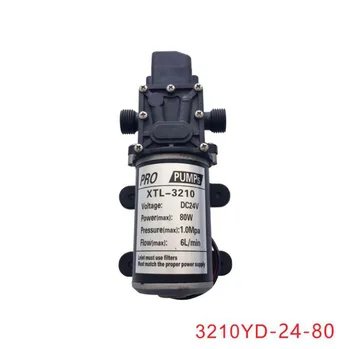 3210 pompa wysokiego ciśnienia, automatyczne włączanie-wyłączanie samozasysająca membranowy mini elektryczna pompa wody 6LPM 3210YD-12-80 3210YD-24-80