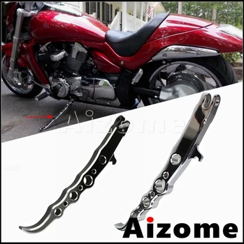 CNC Aluminiowe Anodowane Podnóżek Motocykla Parkowania Wsparcie Boczne podpórki Do Suzuki Boulevard M109R M 109R 2006-2014