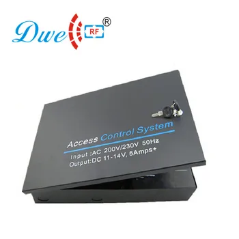 DWE CC RF zestawy kontroli dostępu 220 v 12 v 5A metalowy blok zasilania z UPS positiion do kontrolera dostępu