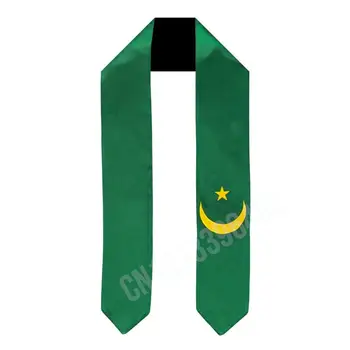 Flaga Mauretanii Szalik Top Druku Wydechowych Skrzydła Ukradł Międzynarodowego Studiów Za Granicą Dla Dorosłych Unisex Przynależności Partyjnej