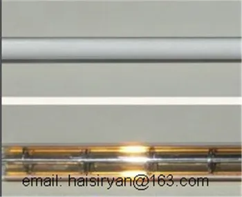 indywidualne kulki heate szkła kwarcowego IR галоида pojedynczej rurki 1000w 350mm odległe elektryczne ogrzewa się