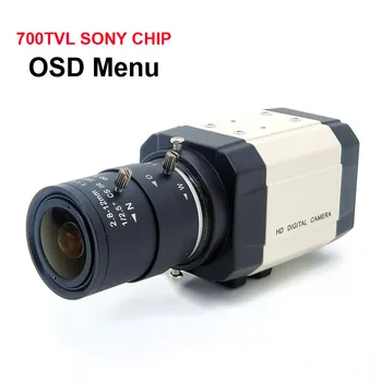 Kamera CCTV SKRZYNI metalu EFFIO CCD 960H 700TVL Z obiektywem CS 2.8-12mm menu OSD lub obiektywu CS