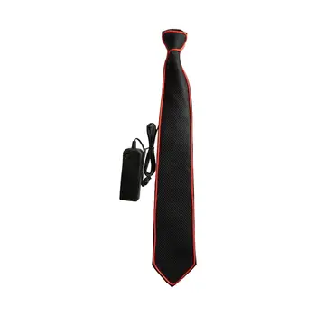 Męski Świecące Krawat 40 cm x 7 cm, Migający Krawat, Formalny Świecące Nowość, Led Krawat na Pokaz Mody, Festiwal, Koncerty, Cosplay-Barów
