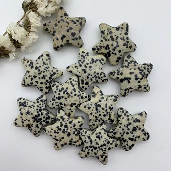 Naturalne plamy ze wzorem skóry leoparda Ziarno Kwarcowy Kryształ Polerowane Kamienie w kształcie Gwiazdy Wzór Dekoracji domu Naturalne i Lecznicze Kryształy