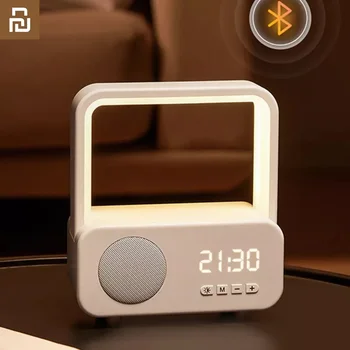 Nowe Xiaomi Youpin Efekty Zegarek Wysokiej Rozdzielczości AUX Bluetooth Głośnik z Podświetleniem Budzik Nocne Nocne Głośnik Bezprzewodowy