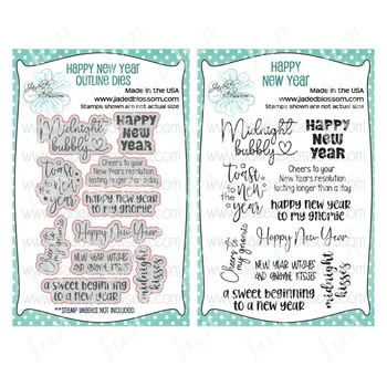 Stemple i znaczki Nowa dostawa 2022 2023 Scrapbookingu Album Do Tłoczenia Własnymi Rękami Akcesoria Do Robótek Wykonanie kartki z Życzeniami szczęśliwego Nowego Roku Formy
