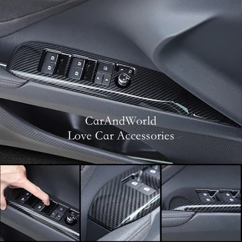 Toyota Camry 2018-2021 Drzwi, Okna, Winda Przełącznik Podłokietnik Panel Listwy Pokrywa ABS Chrome Stiker Samochód-Stylizacja 2 Styl Akcesoria