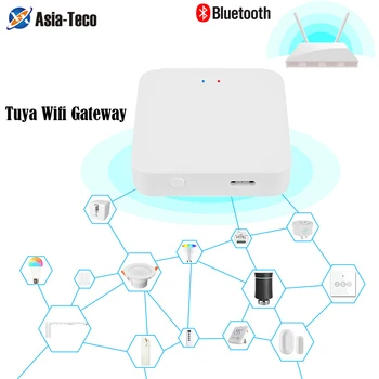 Tuya Smart Lock Wifi Most Bezprzewodowy Brama Koncentrator 2,4 G Wifi aplikacja Smart Life Urządzenia Zdalnego Sterowania Działają Z Alexa Google Home