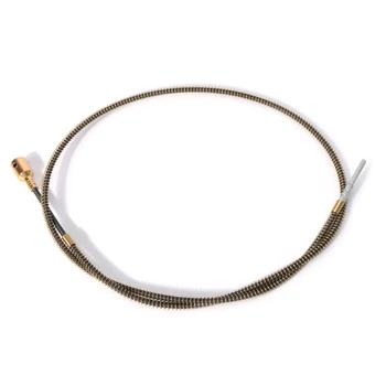 Typ kabel rurki płaszczyznach wiosny 1Pc 98cm pokryty elastycznego Wału szlifierka Dremel wirnika giętkiego