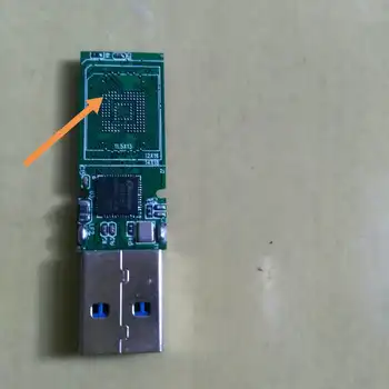 U Dysk Płyta Główna Sterowania Podwójne Pastą USB3.0 Telefon EMMC Programator Dysk U DIY Zestaw z Obrotowym Osłona NS1081