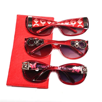 Vazrobe Czerwone Okulary Damskie Polaryzacyjne Okulary dla Kobiet Małe Wąskie Okulary do Jazdy nadmiernego oświetlenia Damskie Okulary