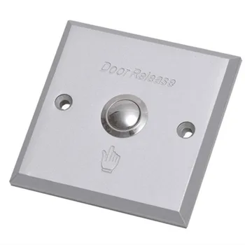 Wyłącznik przyciskowy ze stopu aluminium Przycisk Wyjścia Przycisk Odblokowania Drzwi do Kontroli dostępu